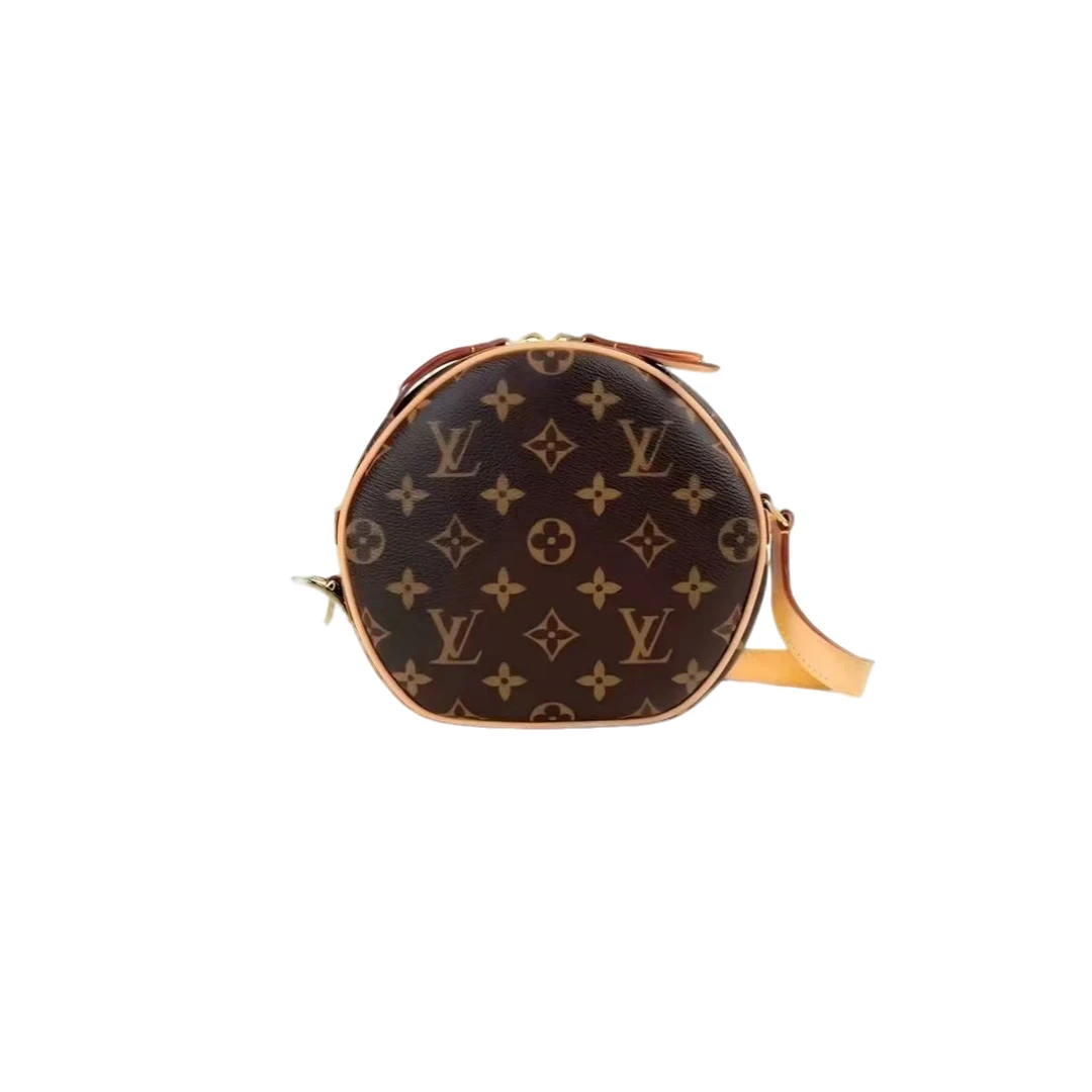 99新 LouisVuitton/路易威登 【TVB识货】老花软圆饼小号单肩斜挎包