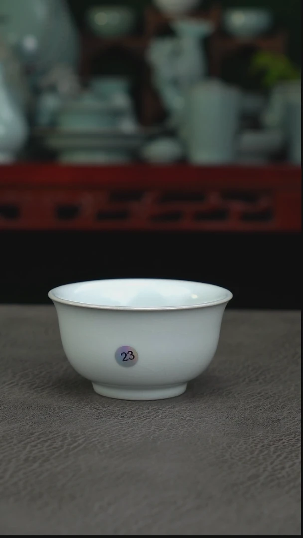 23号月白压手杯微瑕福利~帆