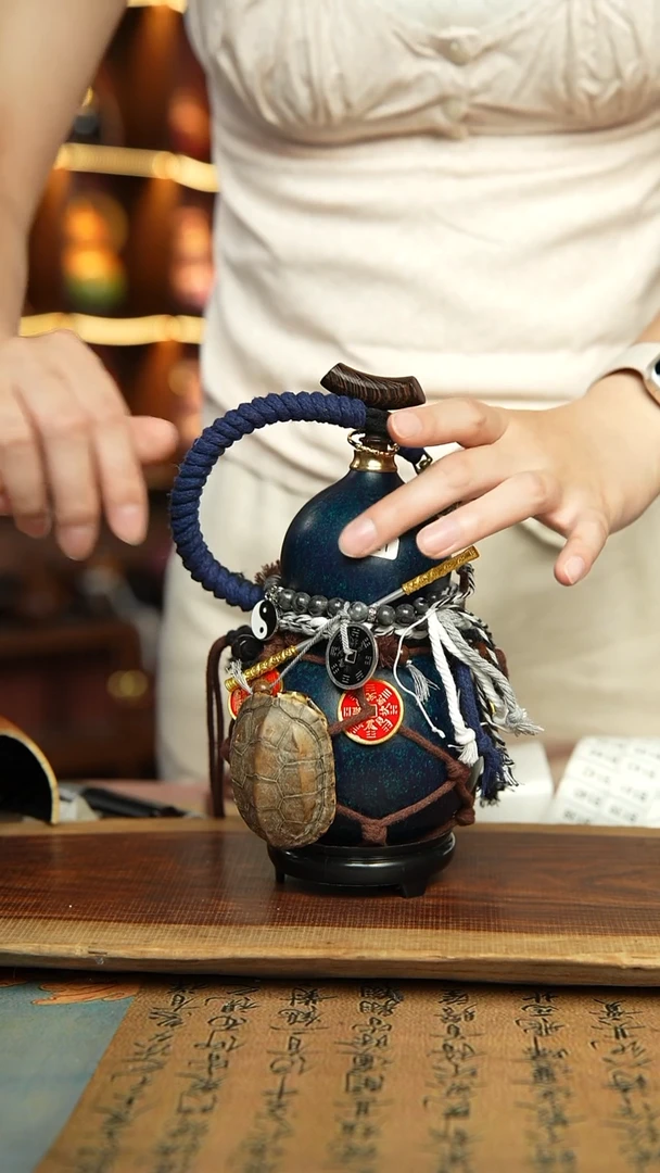 121号600ml左右非遗大漆酒葫芦