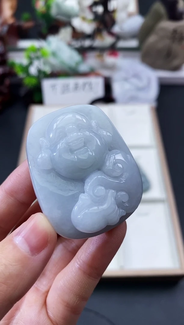 颈饰未镶嵌翡翠天然缅甸A货翡翠