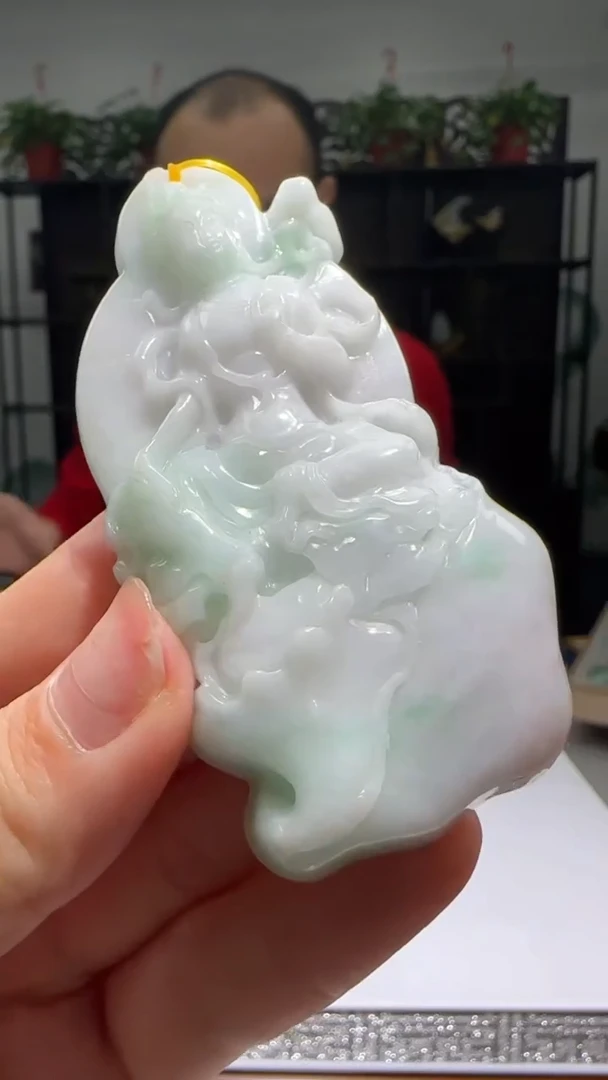 【闪购商品】翡翠颈饰未镶嵌天然翡翠A货吊坠