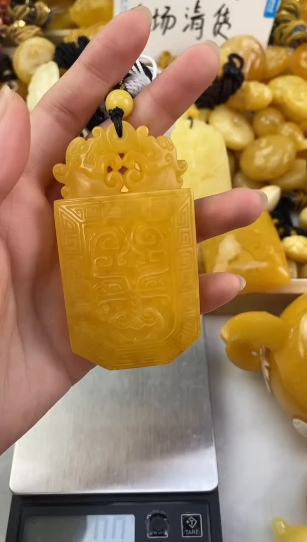 裸石琥珀未镶嵌天然琥珀蜜蜡