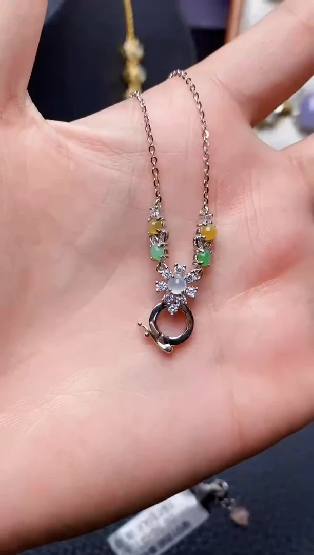 银S925镶嵌戒指翡翠1503