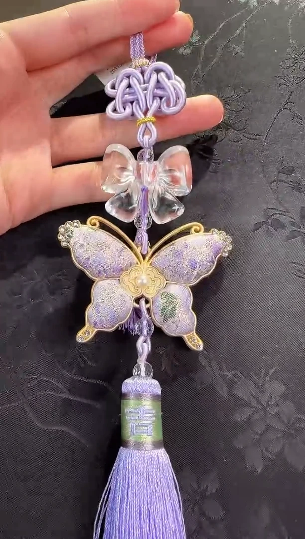 未镶嵌手链水晶蝴蝶结款