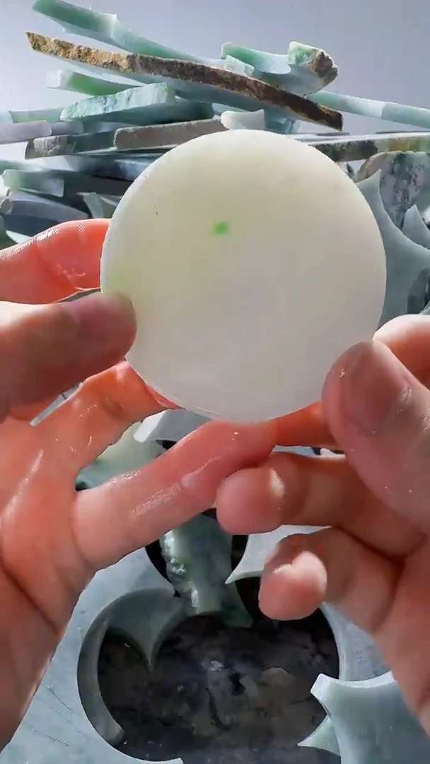 裸石翡翠缅甸翡翠A货文648