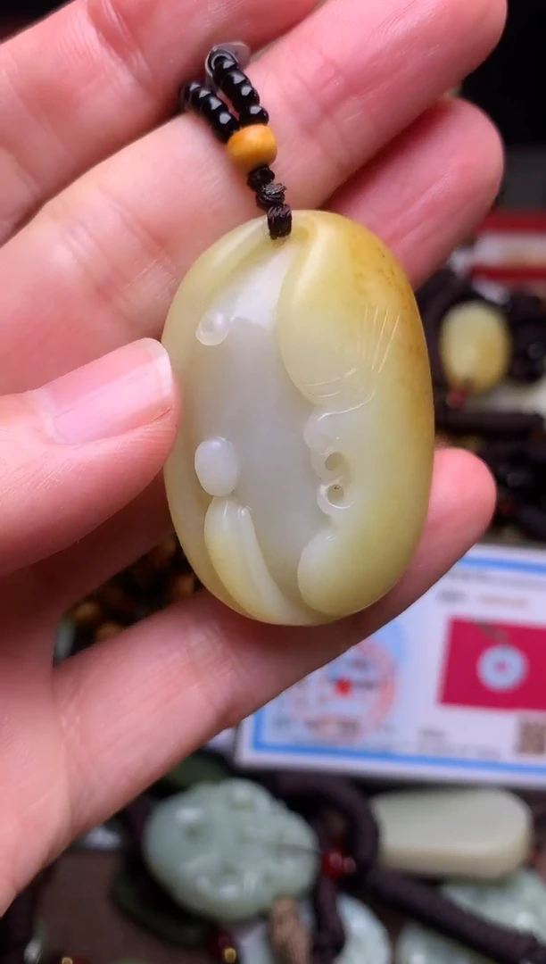 颈饰未镶嵌和田玉新疆料青海料清水和田玉吊坠