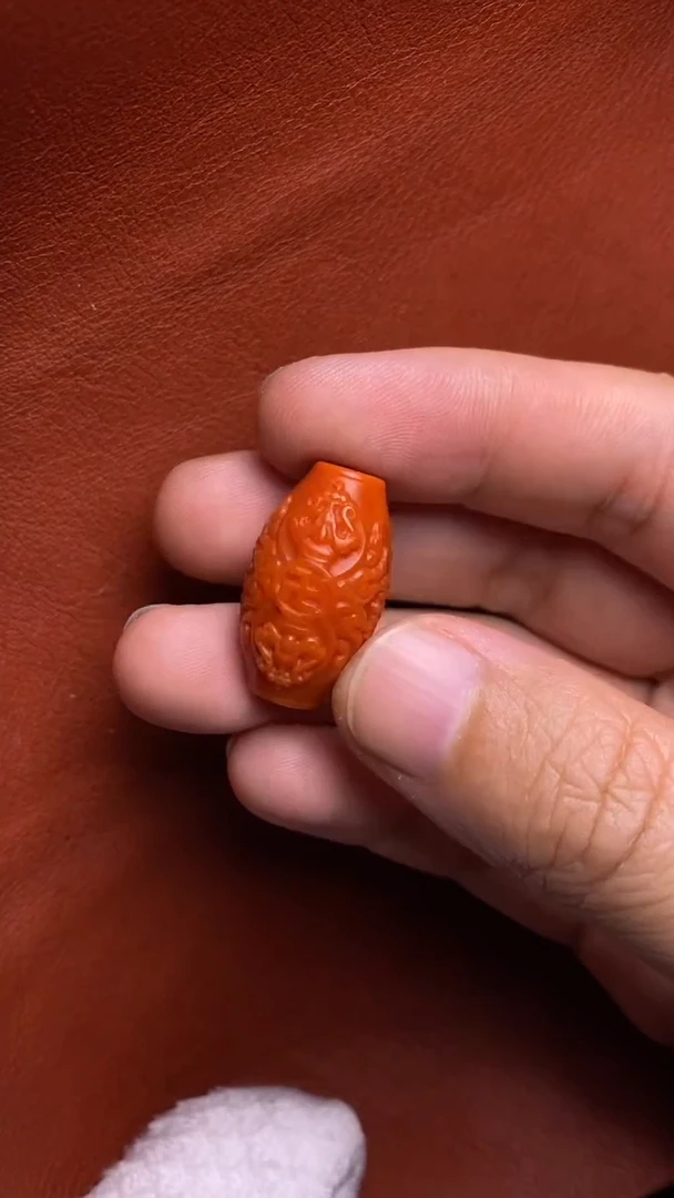 【闪购商品】南红玛瑙颈饰未镶嵌金刚杵顶珠