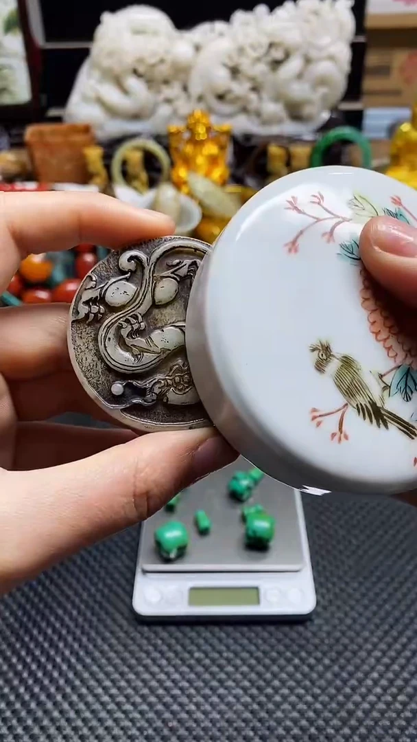 【闪购商品】瓷片瓷片瓷器 摆件1个