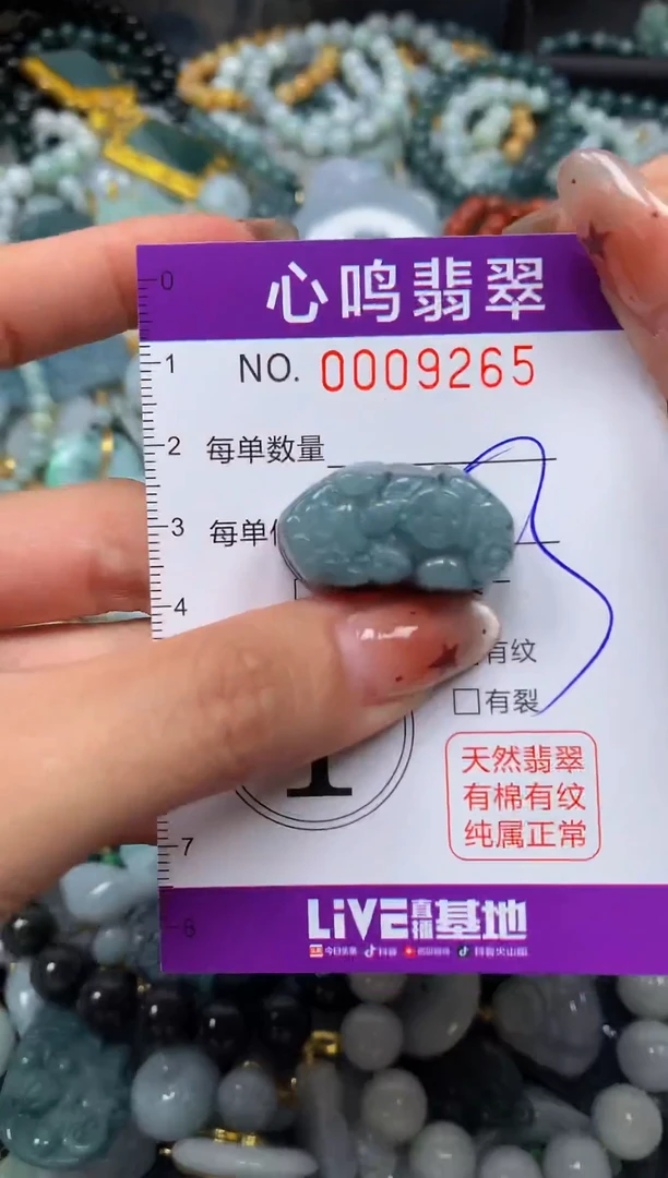 翡翠未镶嵌颈饰闪购008265