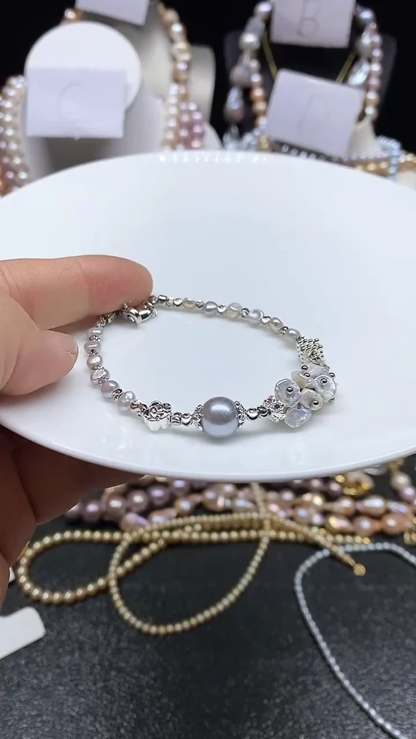 【闪购商品】淡水珍珠手串未镶嵌多人