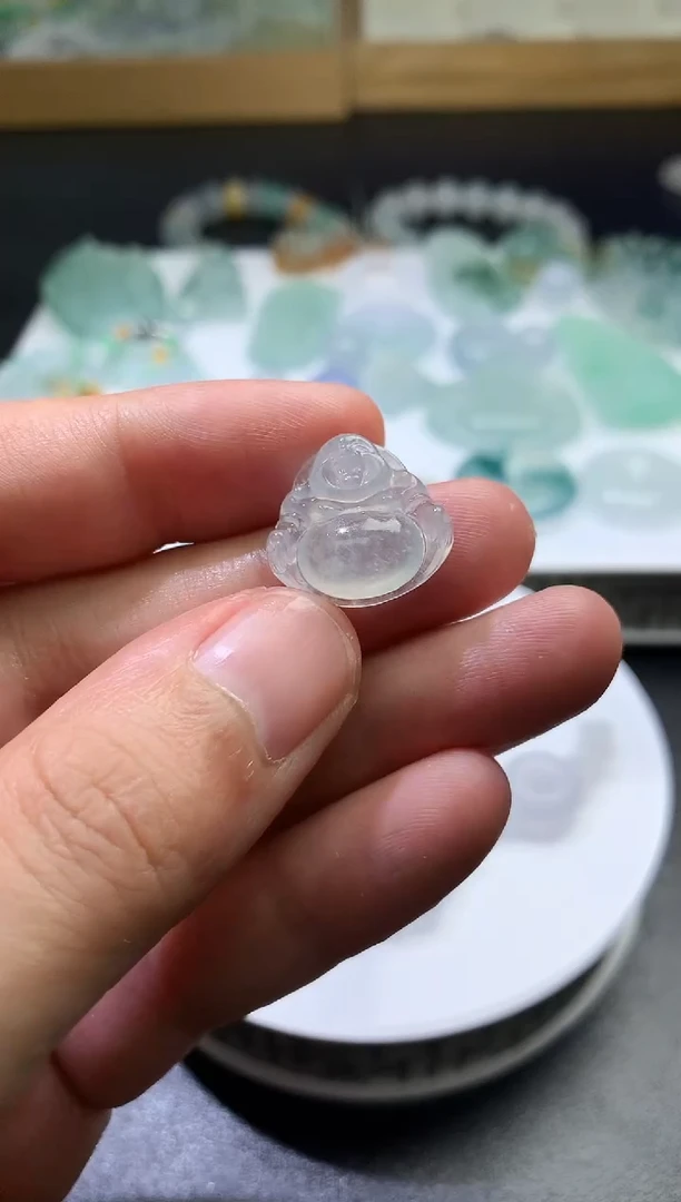 未镶嵌定制翡翠毛货