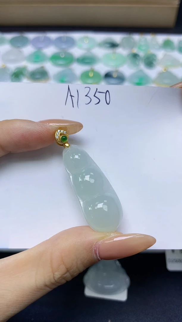颈饰未镶嵌翡翠天然缅甸A货翡翠百元以上9元证书费自理