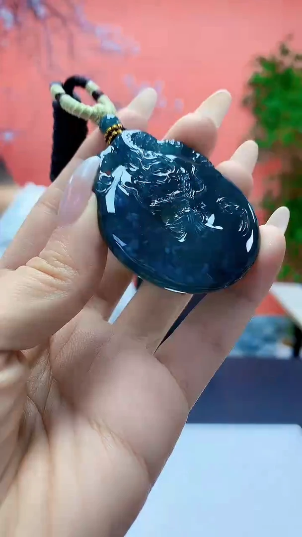未镶嵌定制翡翠4898ty-毛货挂件31