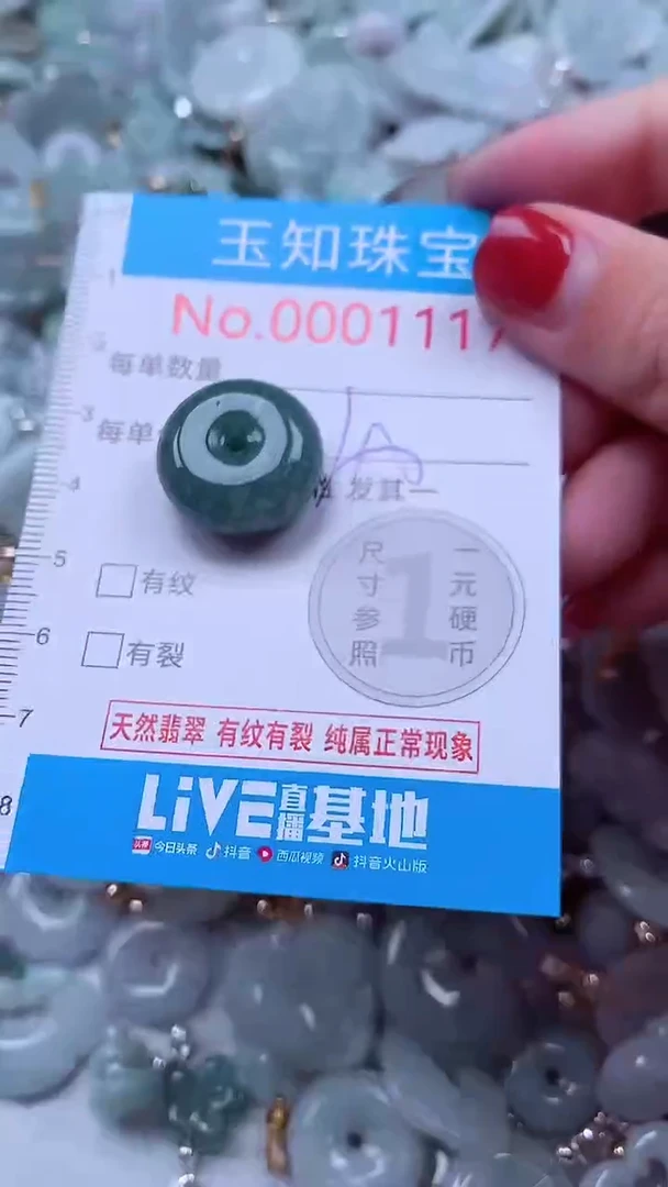 吊坠(不含链)未镶嵌翡翠1117
