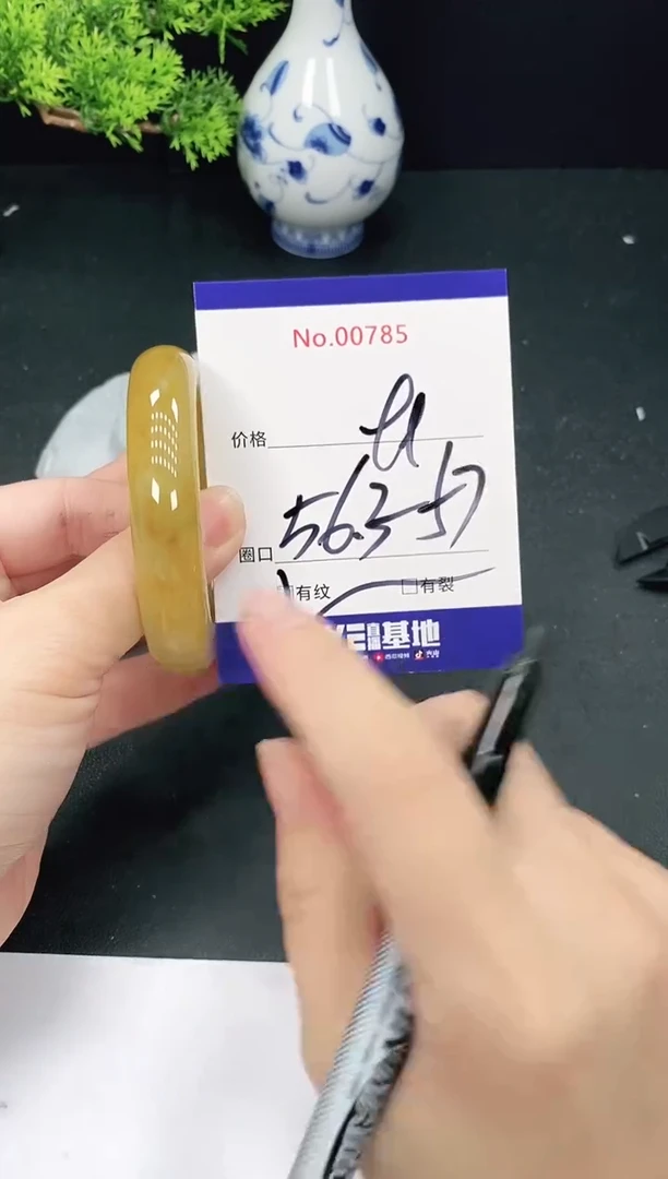 未镶嵌手镯翡翠785