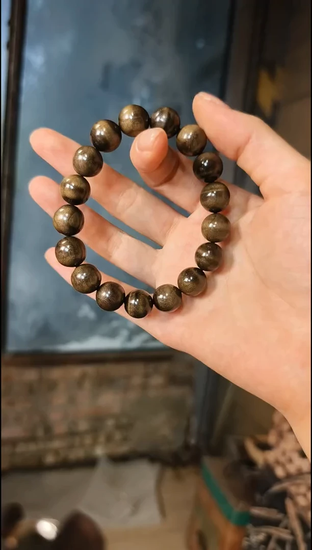 金丝楠1.2阴沉绿猫眼单圈