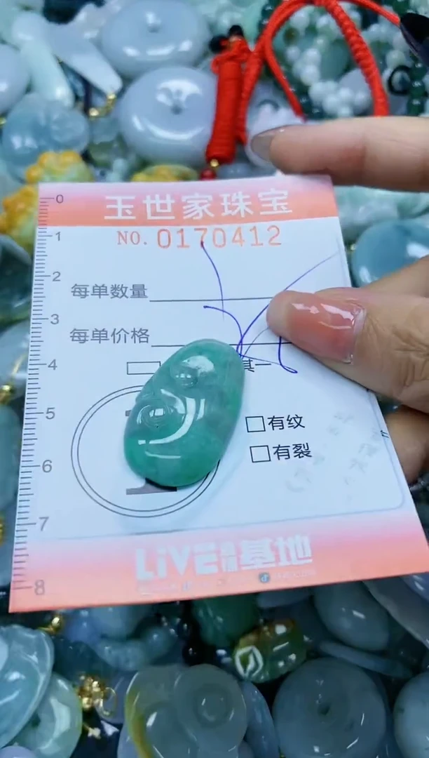 【闪购商品】翡翠颈饰未镶嵌闪购0170412