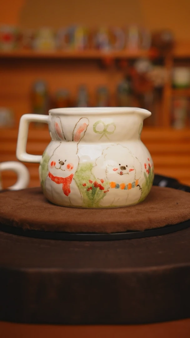 【闪购商品】瓷片景德镇手绘瓷器高温釉下彩---