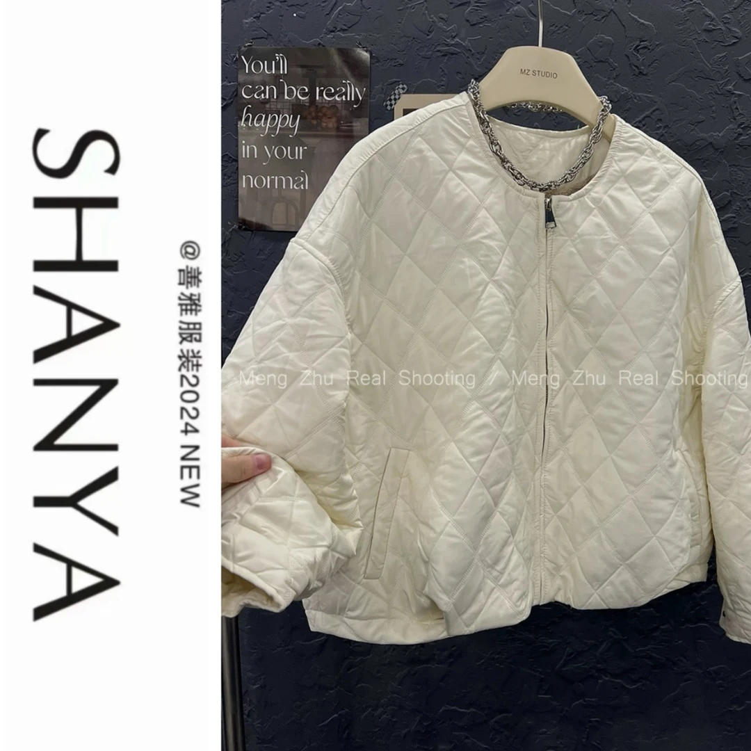 春季新款韩版棉服保暖外套3275轻薄宽松短款棉袄加厚休闲棉衣女装