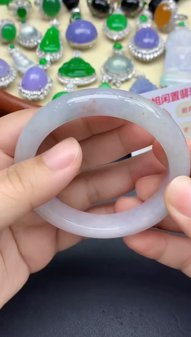 未镶嵌手镯翡翠138-中国好珍宝