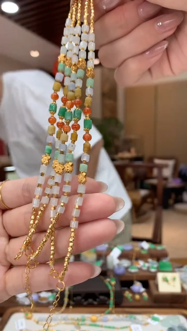 手串翡翠未镶嵌手串多样性发货1件