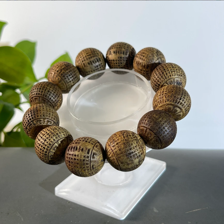 ZYCX-5318 棋楠圆珠单圈26g 约：20mm*12颗