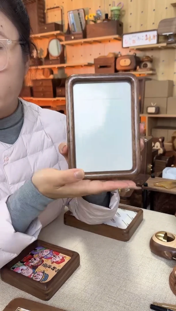 木6寸黑胡桃实木相框