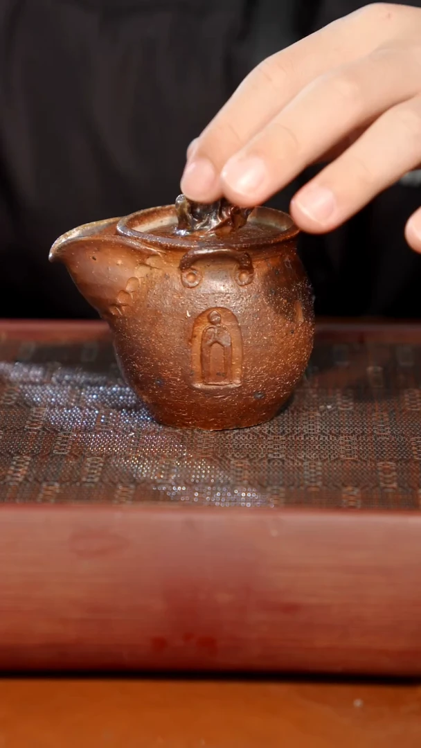 陶瓷奢瓷/瑞寅柴烧茶器（宝瓶）305