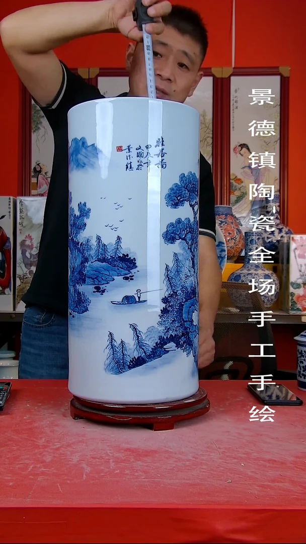摆件景德镇陶瓷 全场手工手绘21