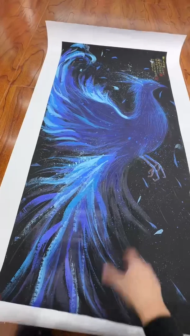 国画孙桂国老师作品，带合影证书8-