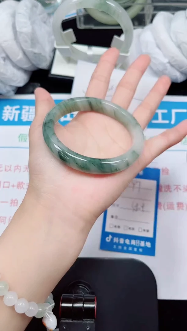 未镶嵌手镯石英质玉47-58/59