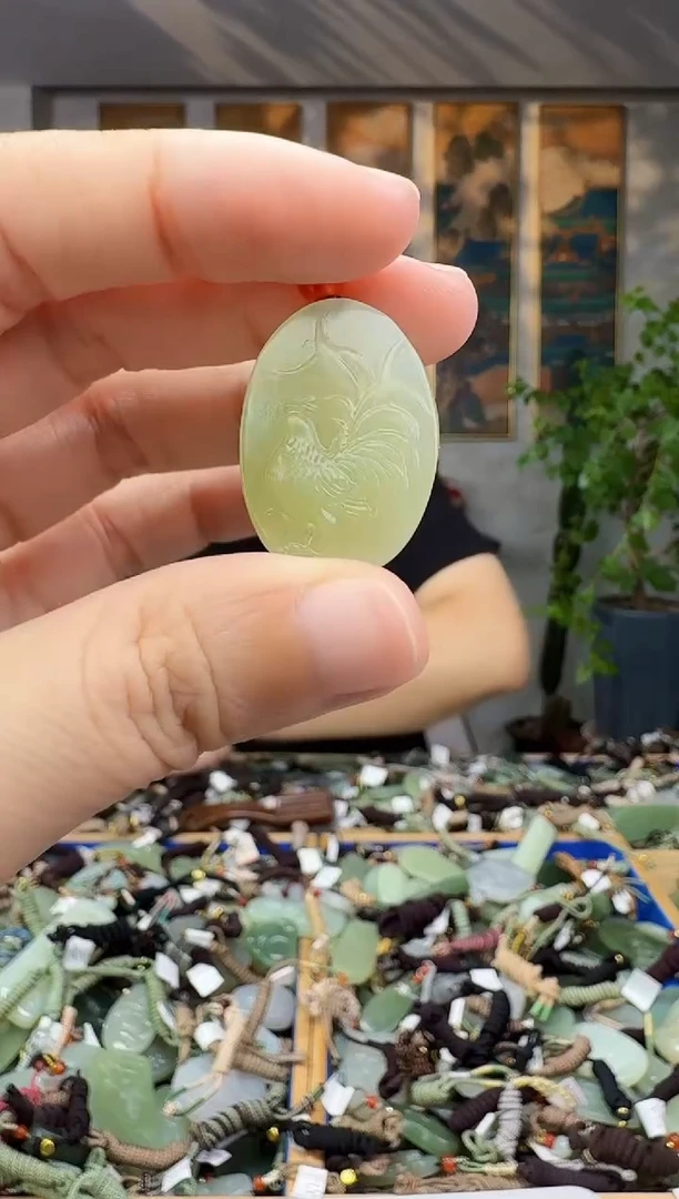 未镶嵌和田玉挂件拍一发一