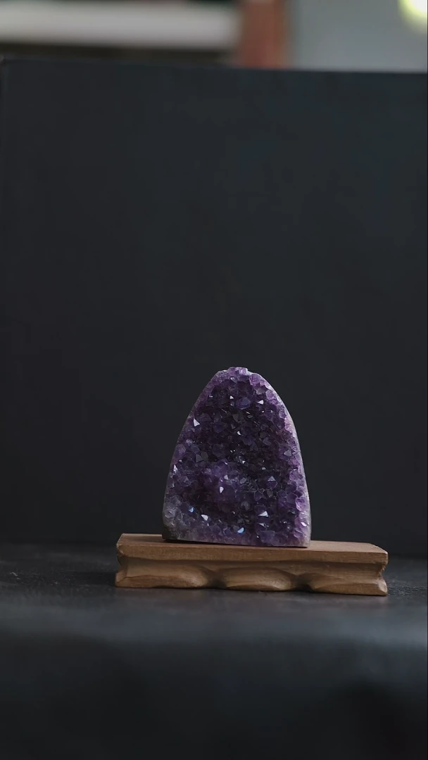 【闪购商品】水晶紫晶摆件未镶嵌天然水晶居家办公摆件