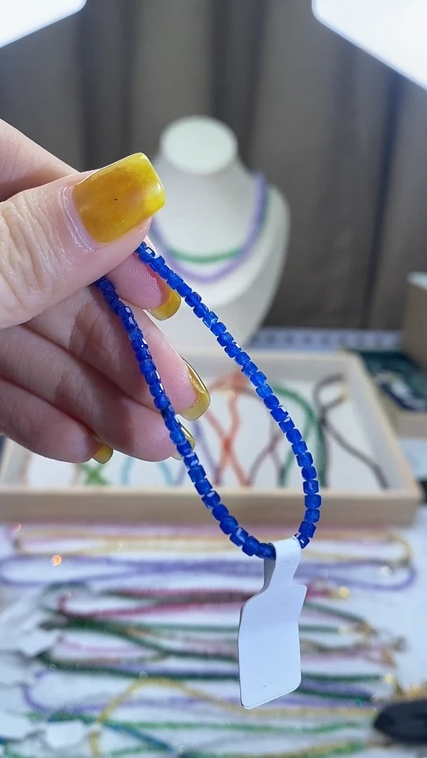 【闪购商品】蓝宝石项链14K金镶嵌诗宁甄选珠宝SYZB98