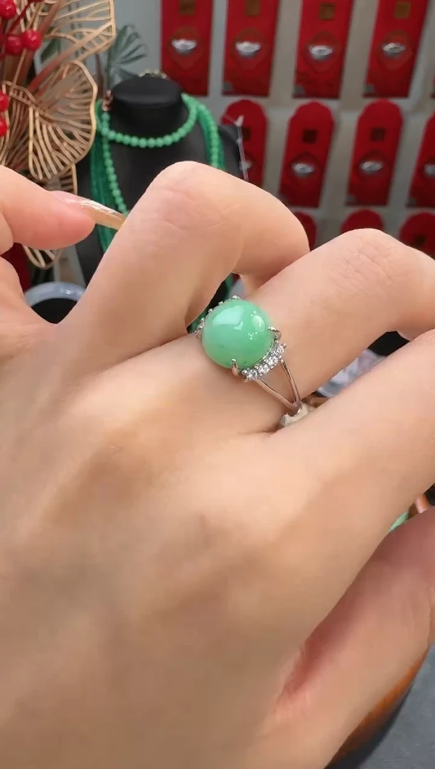 【闪购商品】翡翠戒指未镶嵌戒指