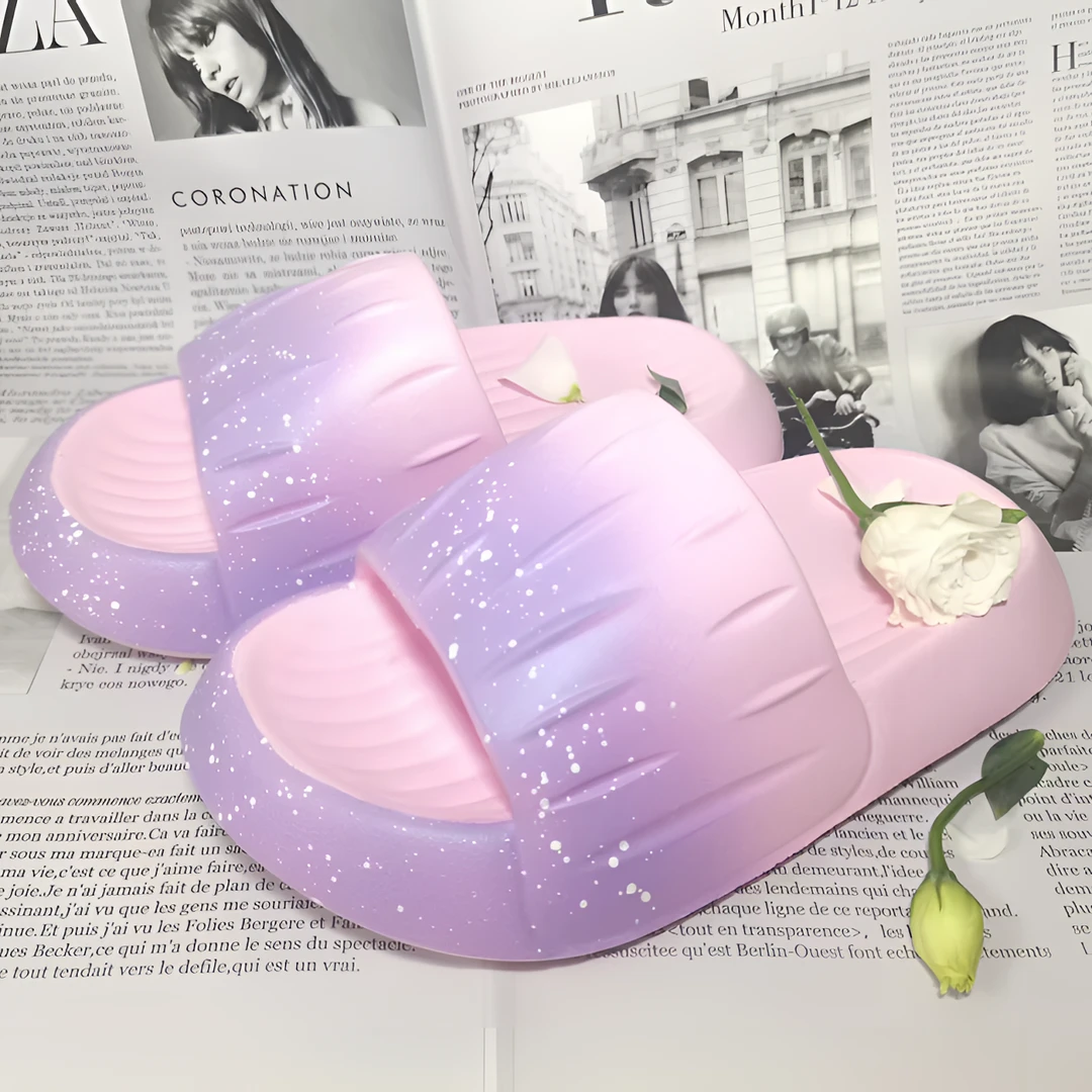 夏季外穿厚底凉鞋防滑软底凉拖沙滩时尚女士凉拖鞋