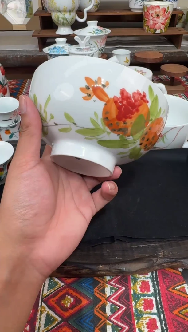 瓷片陶瓷景德镇高温釉下陶瓷清仓浮力价