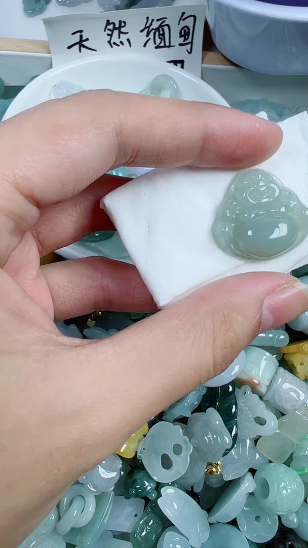 散珠翡翠66号链接，A货翡翠