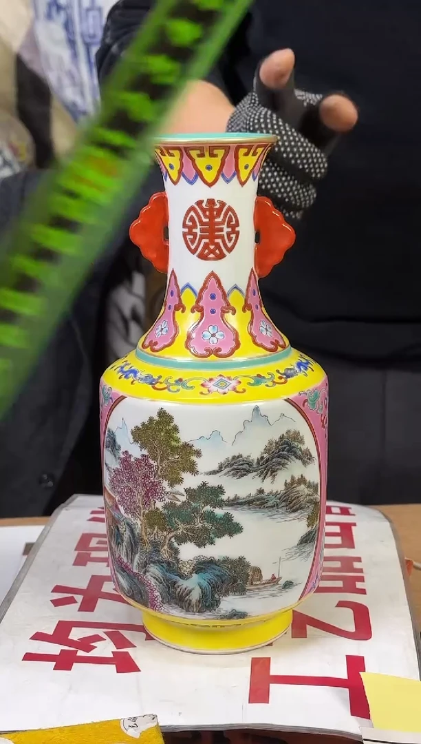 摆件陶瓷高端艺术品Y654