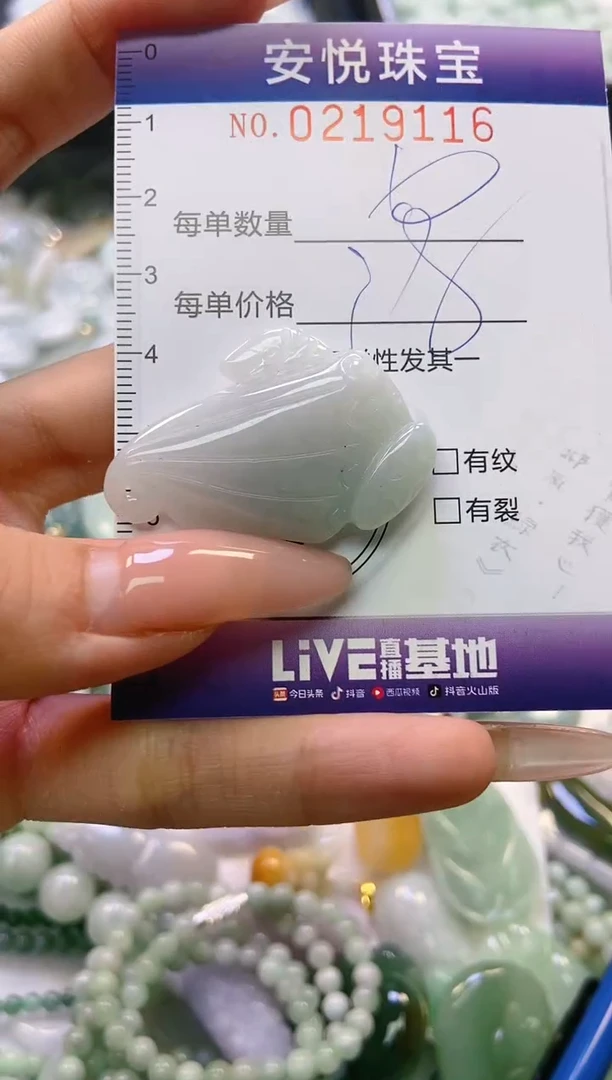 翡翠未镶嵌颈饰闪购0219116