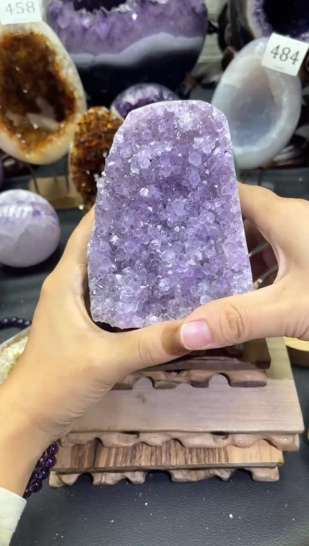 未镶嵌大型摆件（非配饰）紫晶495号摆件