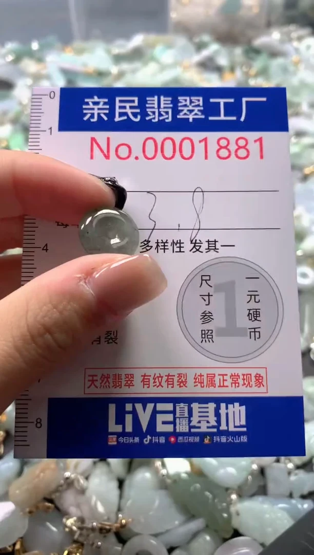 【闪购商品】翡翠吊坠(不含链)未镶嵌1881