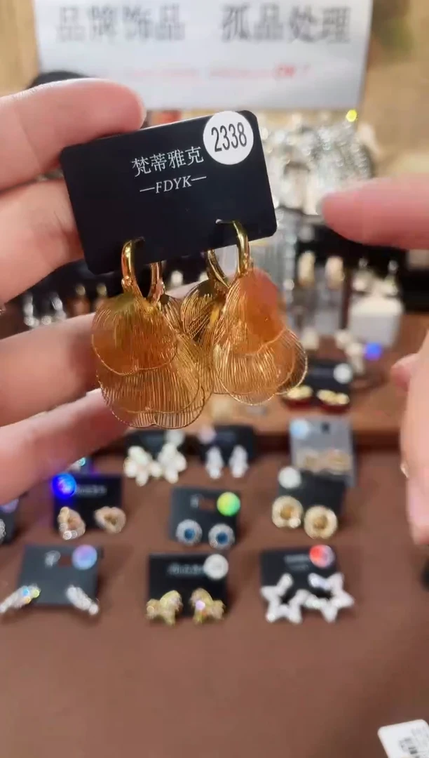 合金925银锆石梵2338