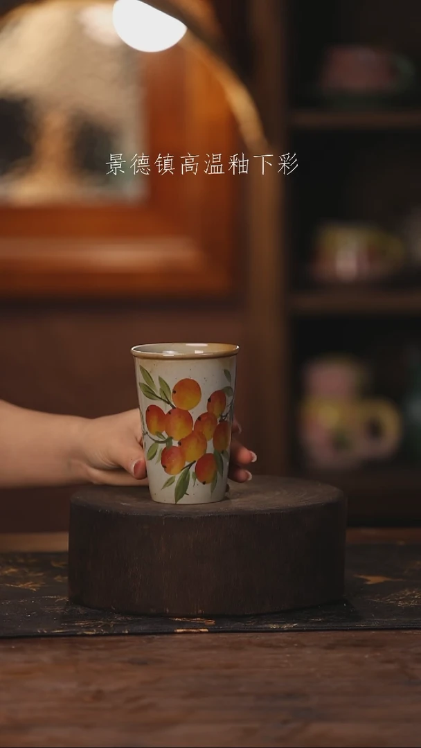 陶瓷景德镇高温釉下手绘陶瓷490