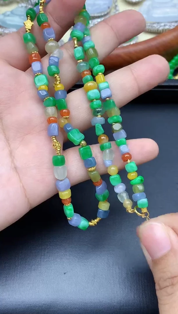 颈饰未镶嵌翡翠501-中国好珍宝