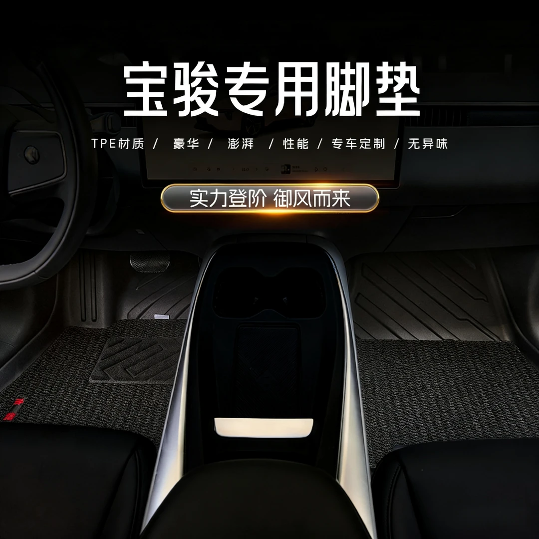 TPE汽车脚垫适用方程豹-豹5钛3ev 钛7 方程豹-豹8六座-豹8七座