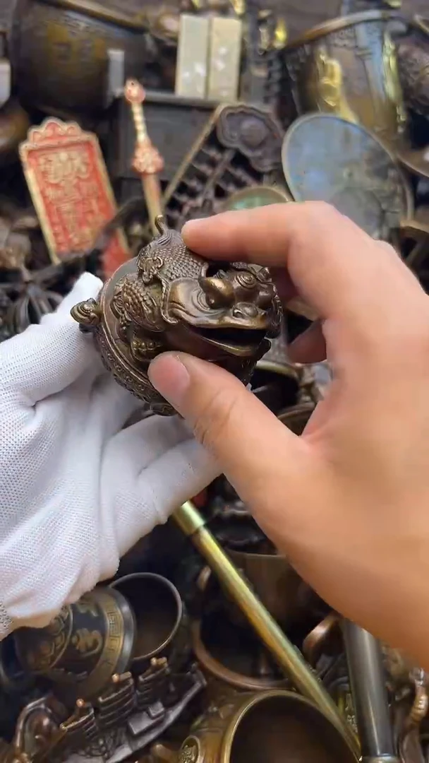 精美铜器，点击下单