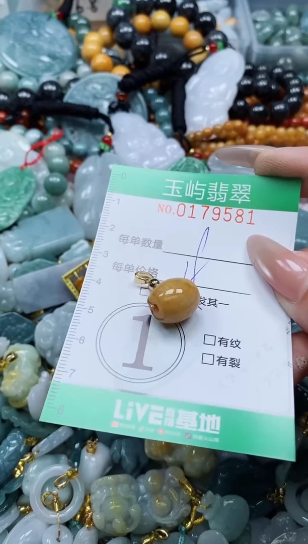 翡翠未镶嵌颈饰闪购0179581