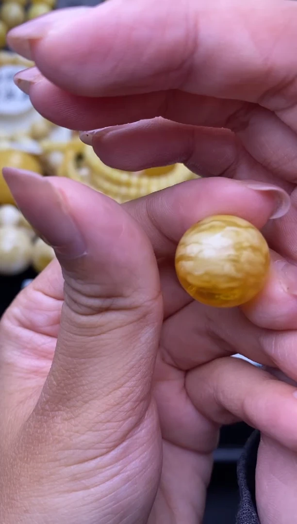 裸石琥珀未镶嵌大小姐珠宝11