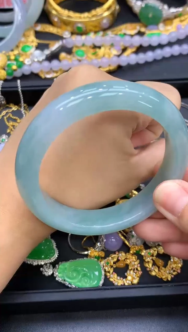 未镶嵌手镯翡翠663-中国好珍宝